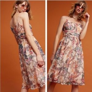 NWT Anthropologie Maeve midi dress size 14
